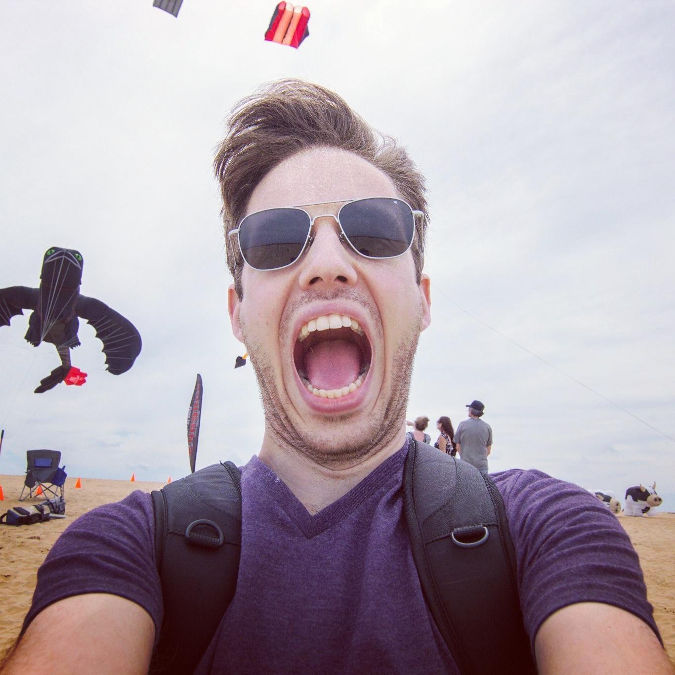 Kite festival in the Outer Banks