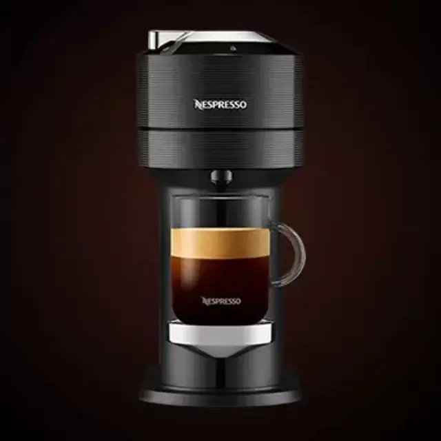 Nespresso Vertuo Next Premium Black Chrome Coffee Machine