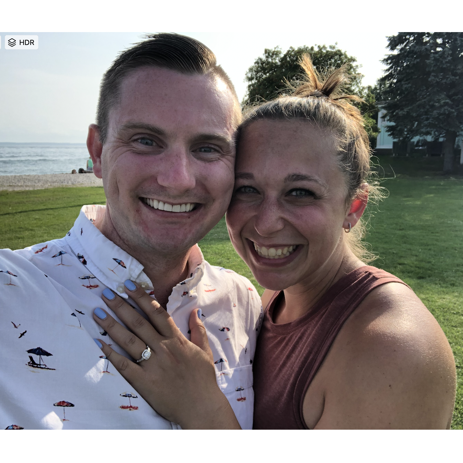 Became the luckiest man in the world when Sharie said "Yes!"