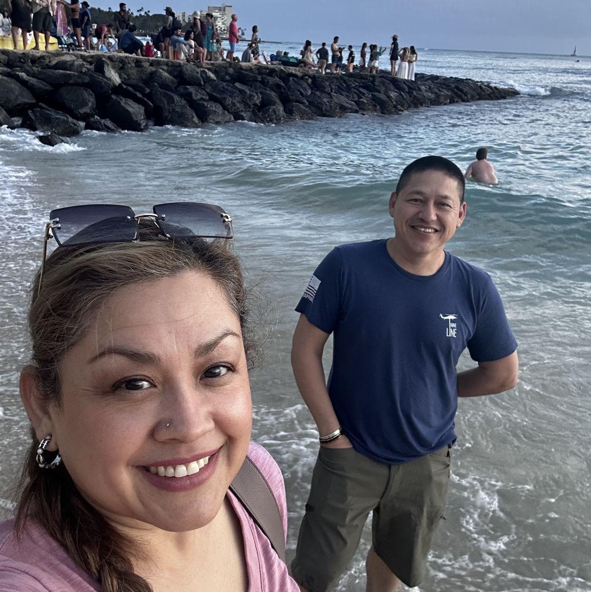 Our trip to Hawaii where I said yes!