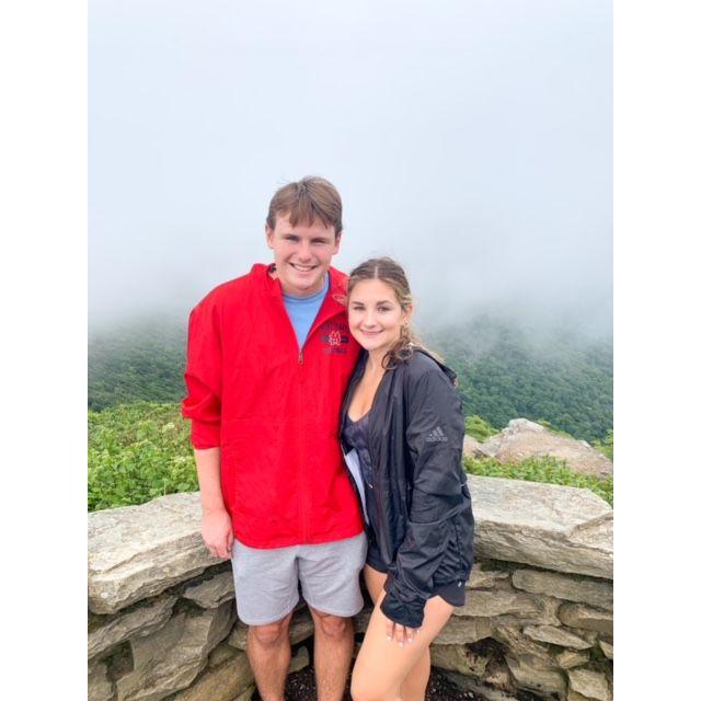 Our first vacation together in Asheville North Carolina