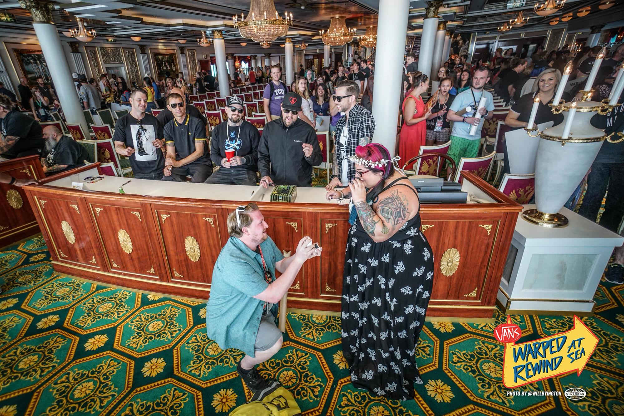 Popping The Question - Warped Tour Rewind At Sea Cruise