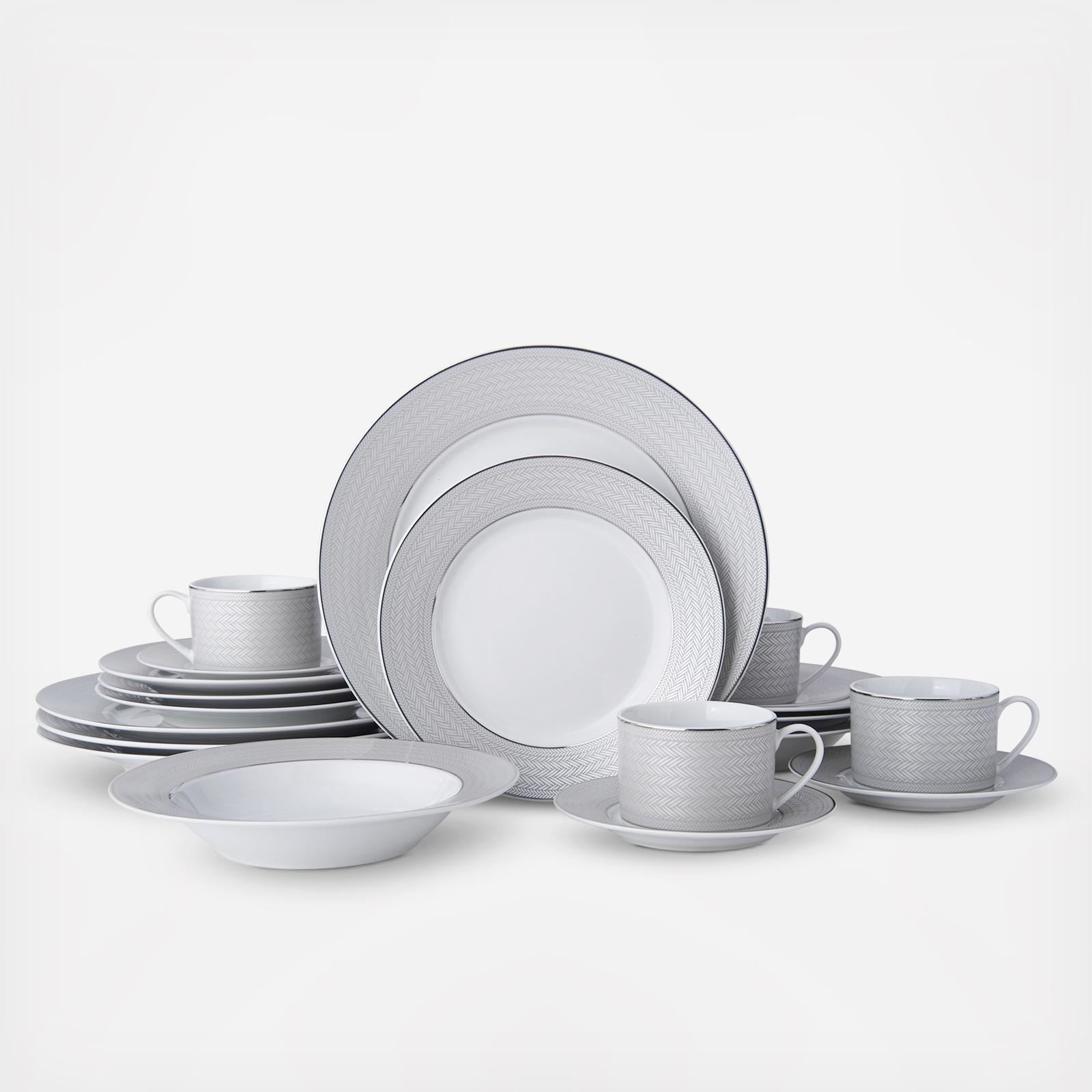 Mikasa, Percy 20-Piece Dinnerware Set, Service for 4 | Zola