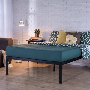 Zinus Quick Snap TM 18 Inch Platform Bed Frame / Mattress Foundation / with Less than 3 Inch Spacing / Wooden Slat Support / no Bolts or Nuts, Easy Assembly, Queen