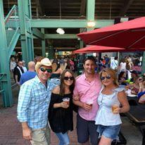 Zac Brown @ Fenway Park, 2018 (w Gina Rossi & Joe Cascio)