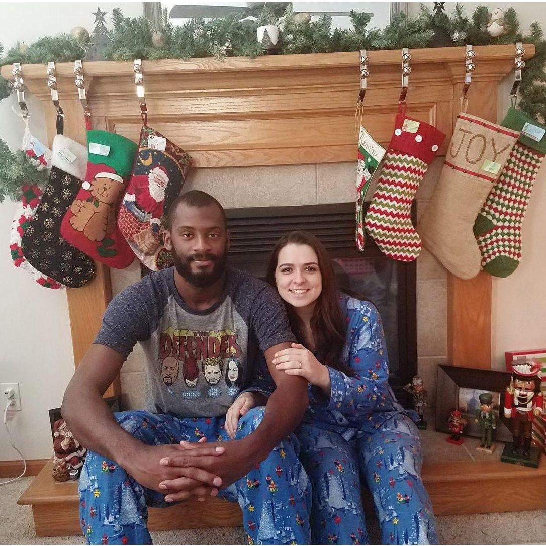 Couples who have matching Christmas jammies stay together forever