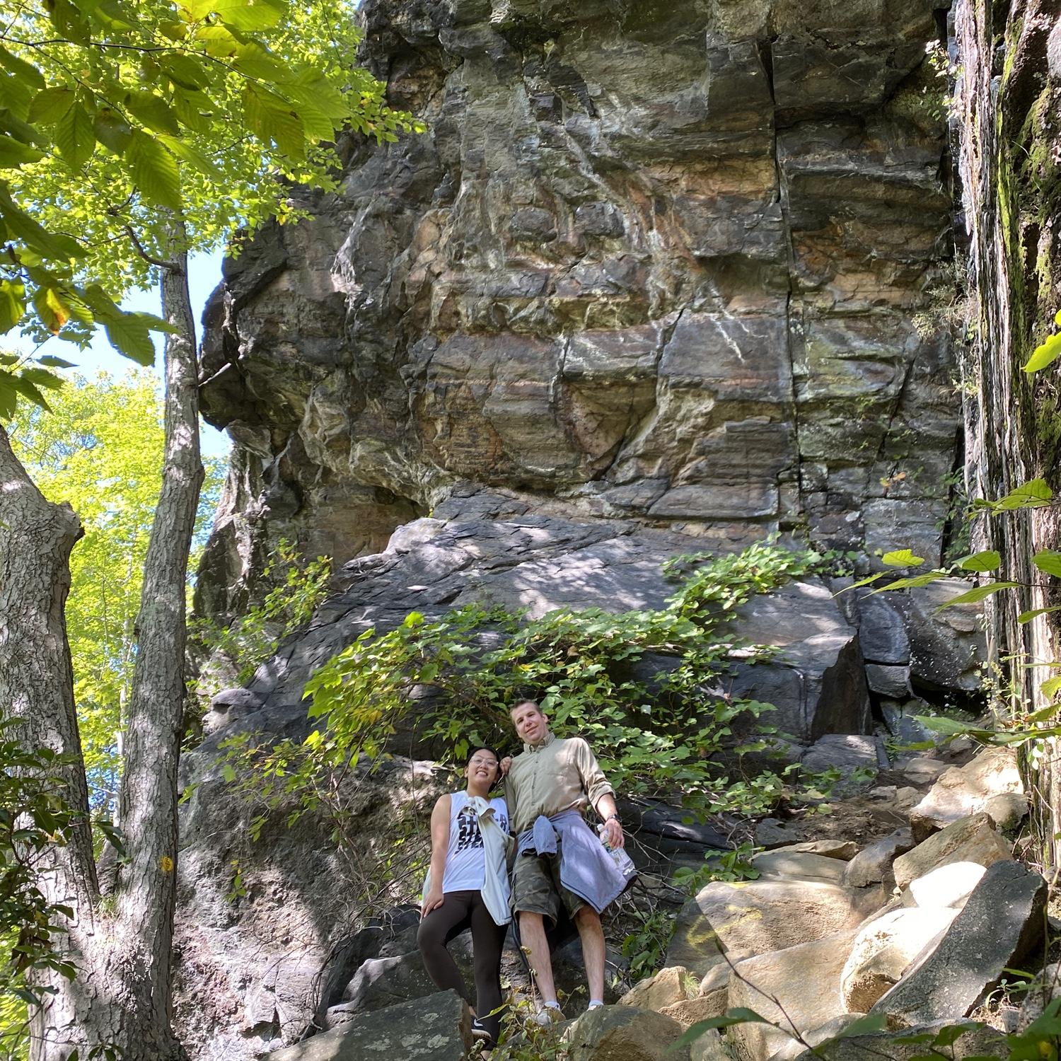 First time we hike together and realize that we are out of shape! LOL