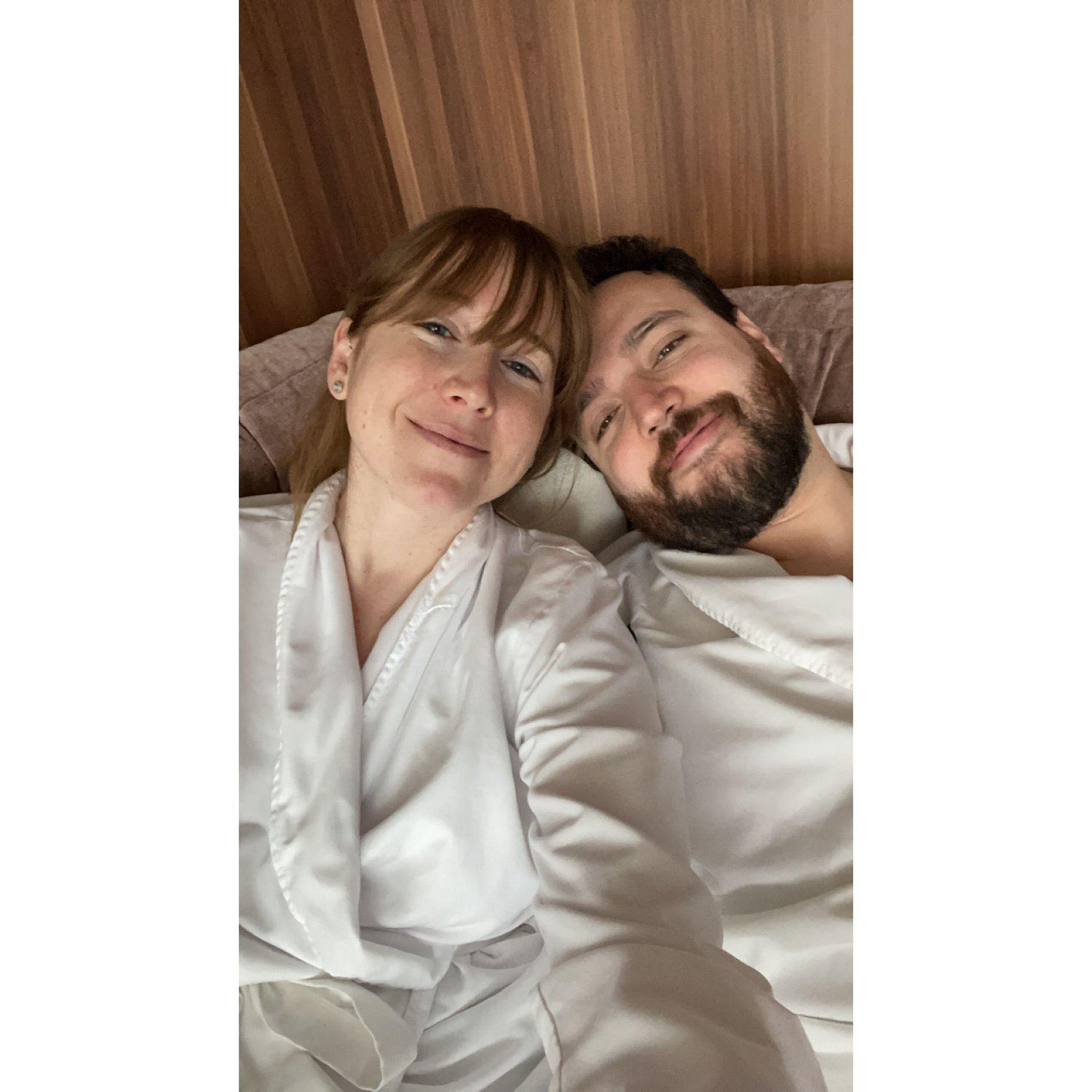 A relaxing day at the spa for Jesse's birthday.
