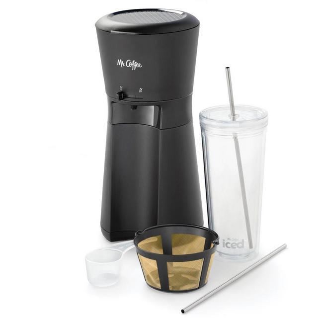 Mr. Coffee® Iced™ Coffee Maker and Filter in Black