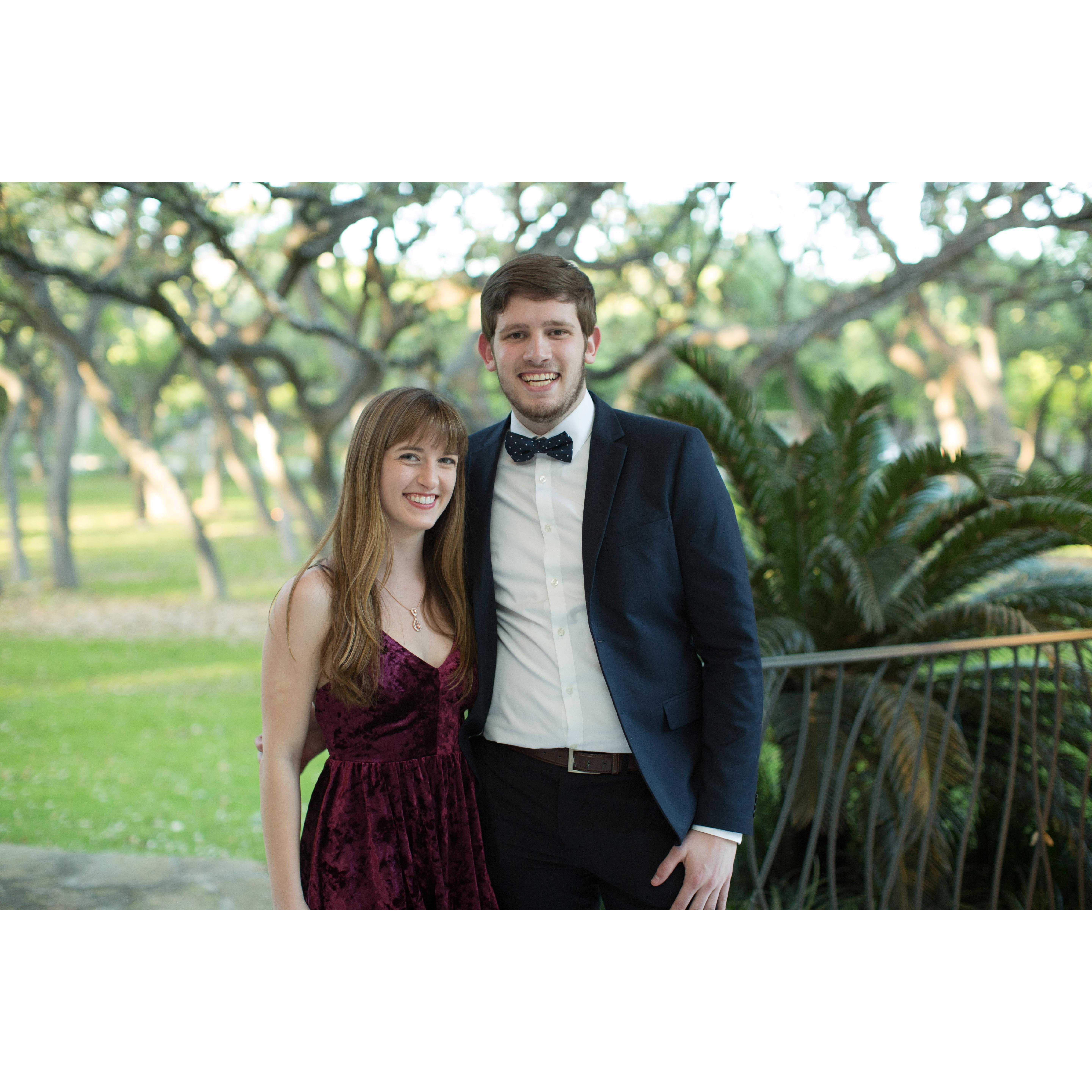 Omega Phi Formal, Senior year, 2017
