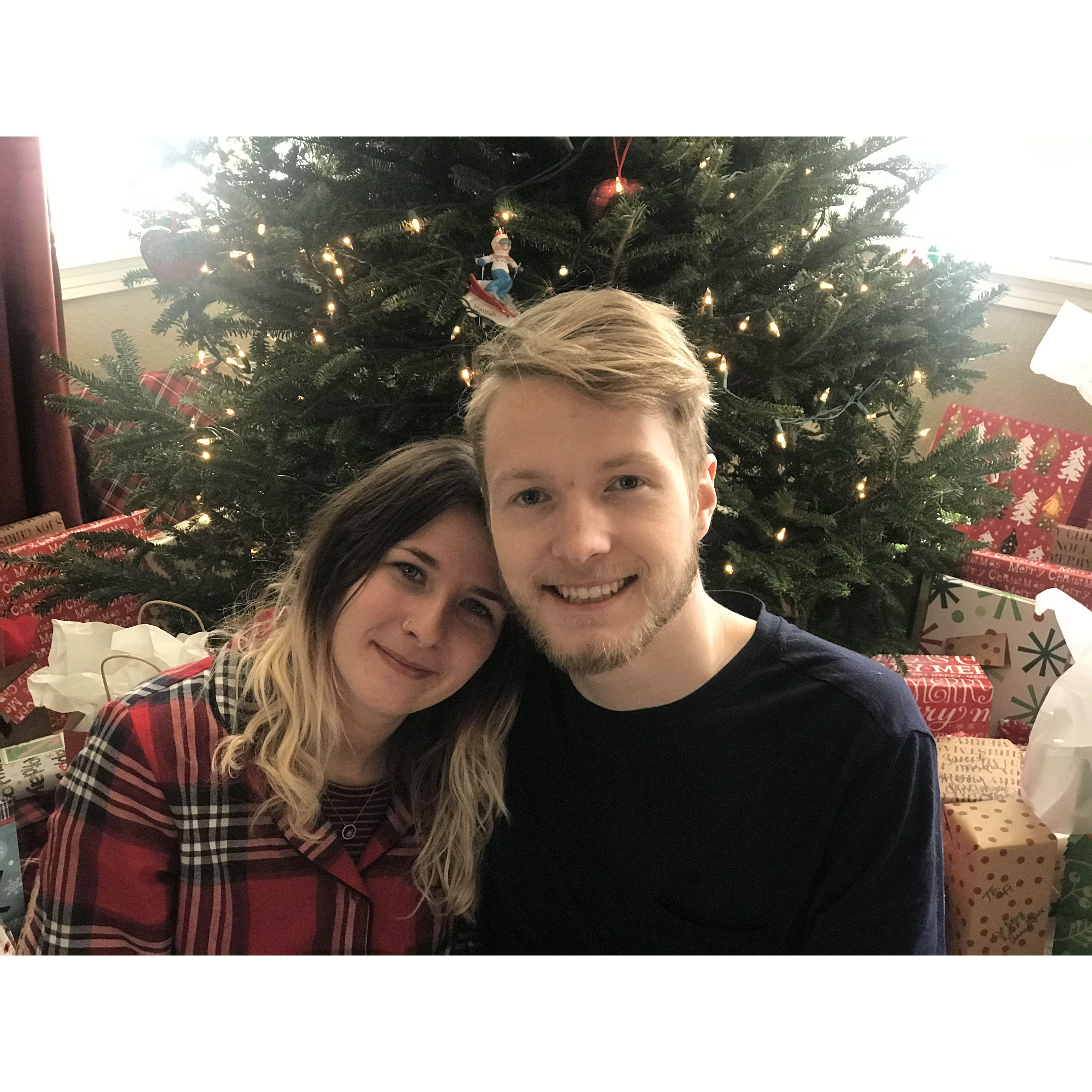 We celebrated our first Christmas together in 2019!