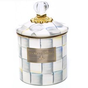 Sterling Check Small Canister