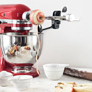 Spiralizer Stand Mixer Attachment with Peel, Core, and Slice Tools