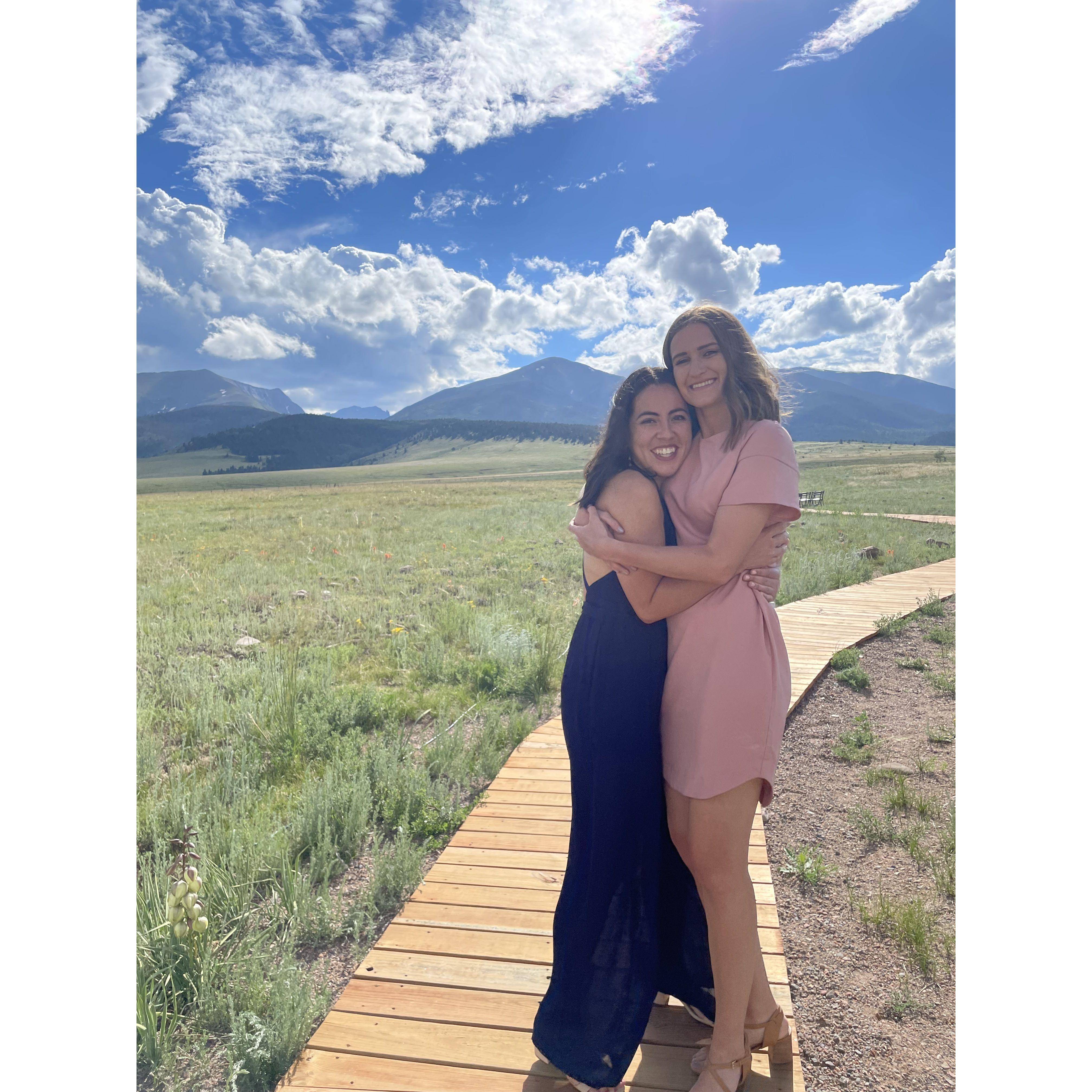 Attending our friend's beautiful wedding in Westcliffe, CO!