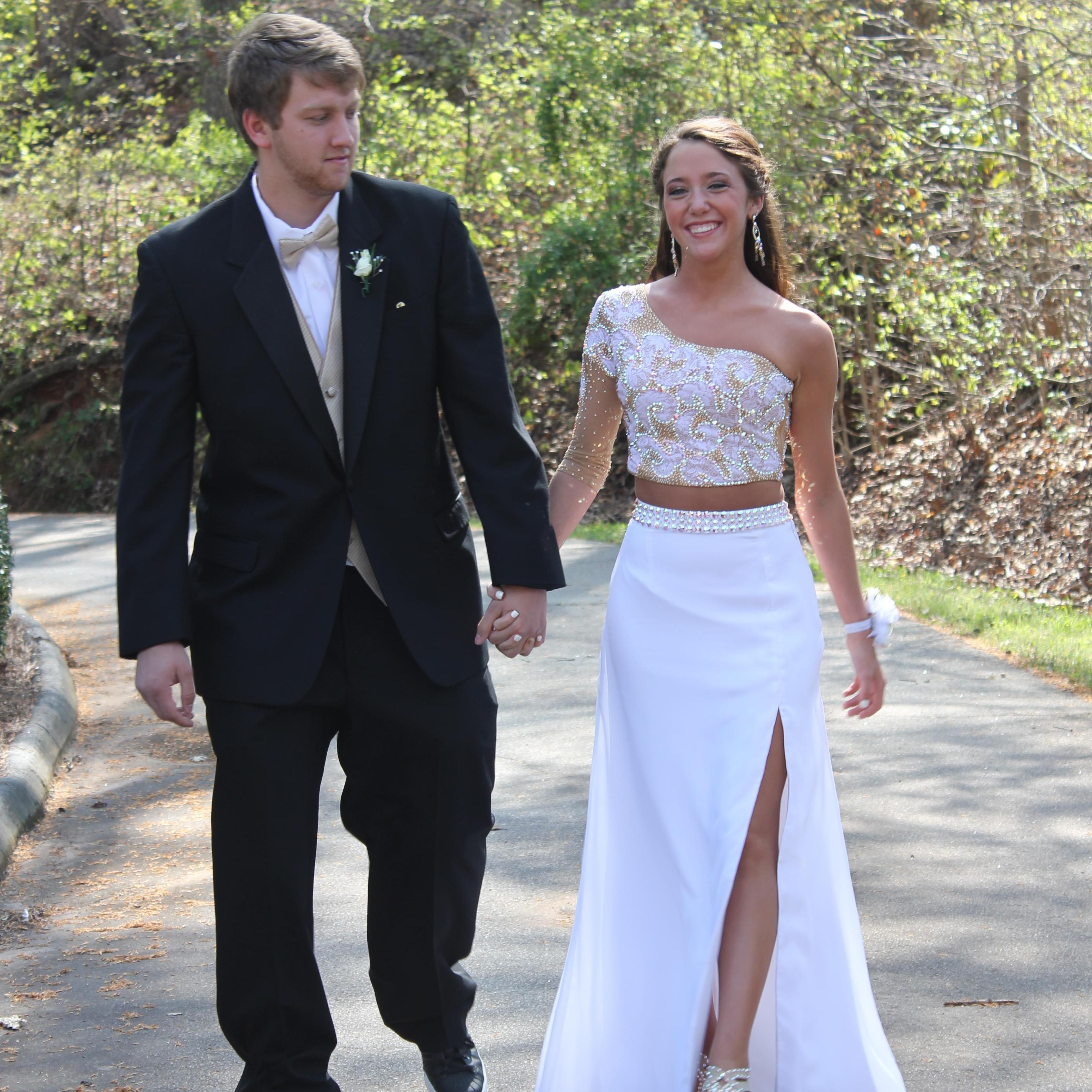 Cezann's senior prom.