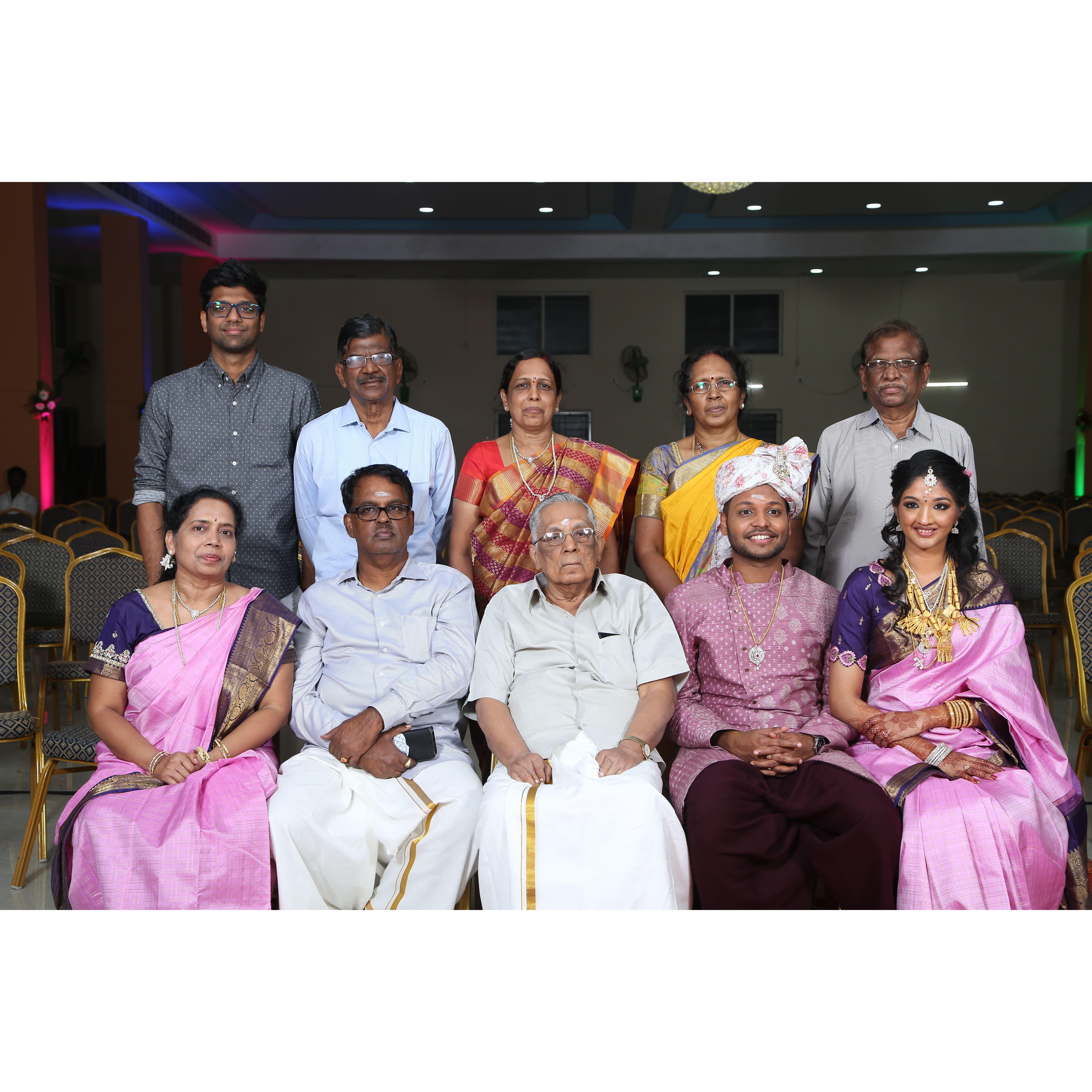Groom's Mom's Family