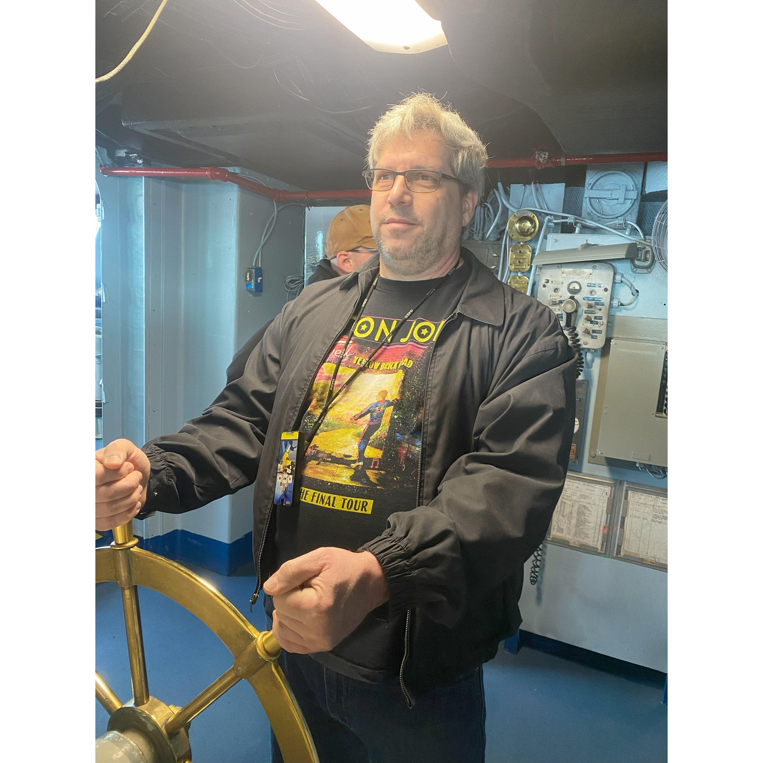Captain Ron, reporting for duty!