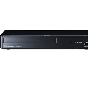 Panasonic Blu-Ray Player with Full HD Picture Quality and Hi-Res Dolby Digital Sound, DMP-BD84P-K Blu Ray DVD Player, Black
