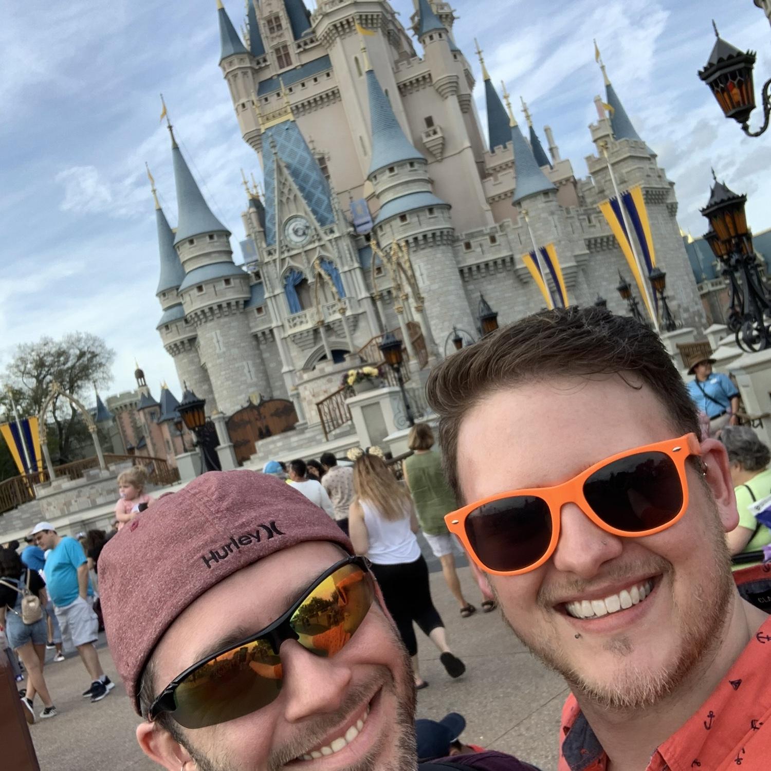 Our first vacation together was to Disney with Cam’s family. - Feb 2020 (right before the world shut down!)