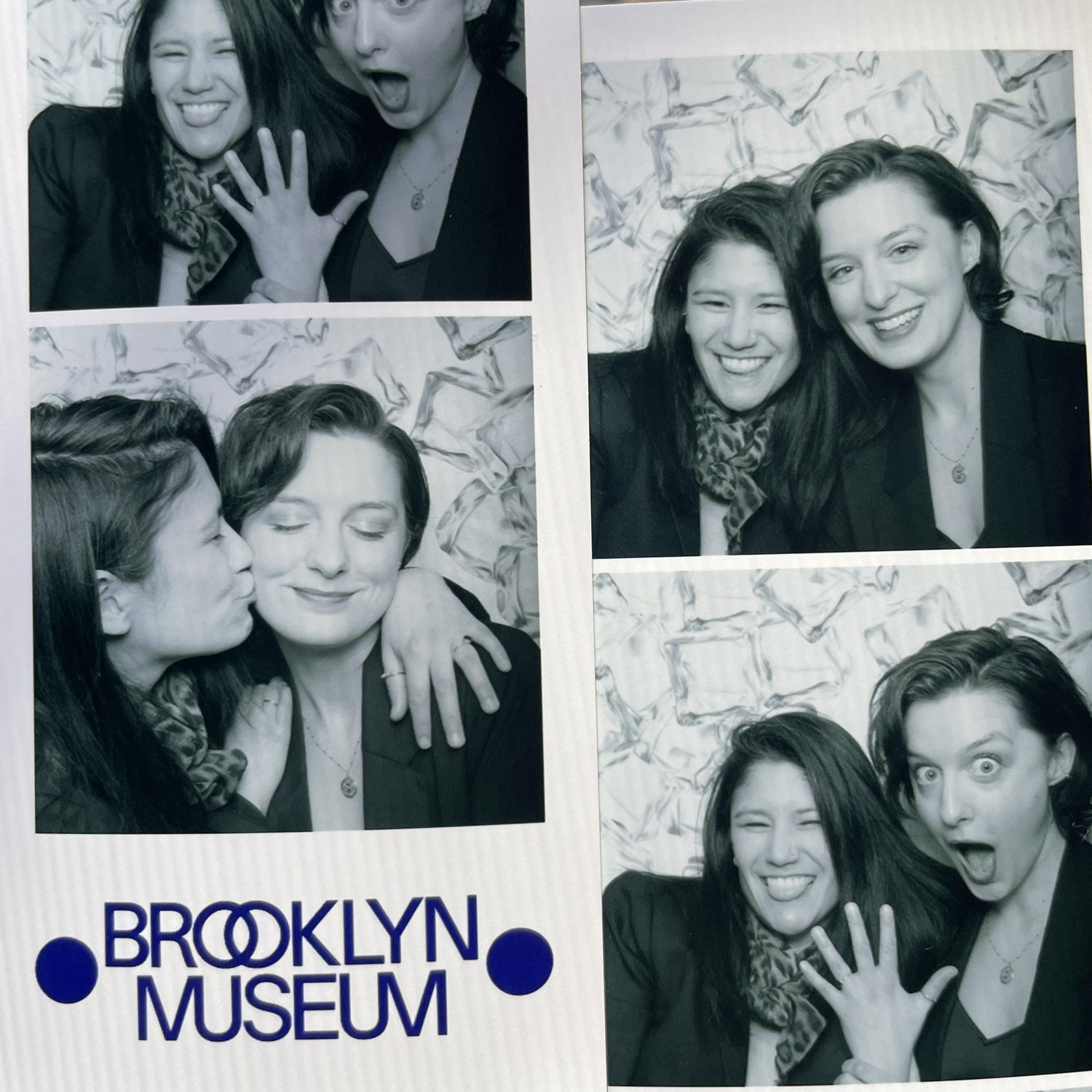 The day Meghan proposed to Ari at the Brooklyn Museum of Art