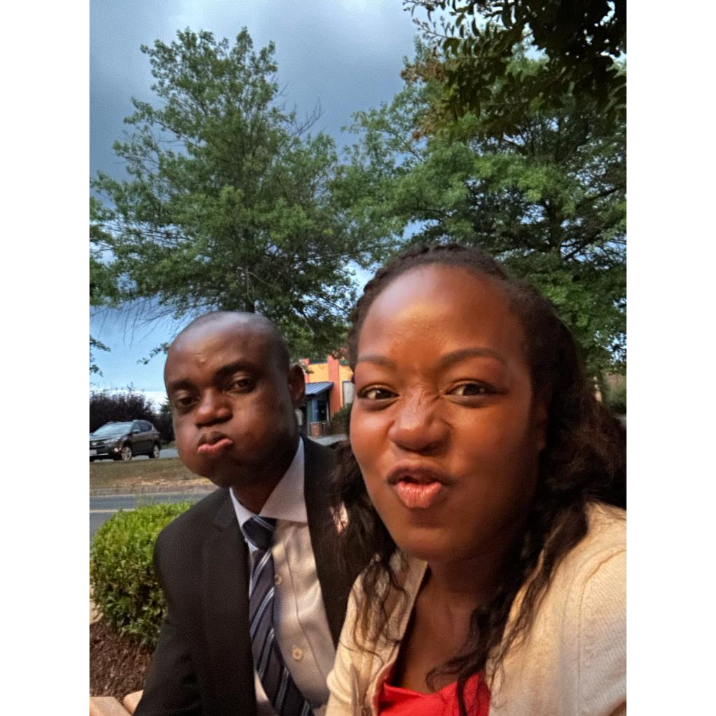 Waiting on our table reservations.