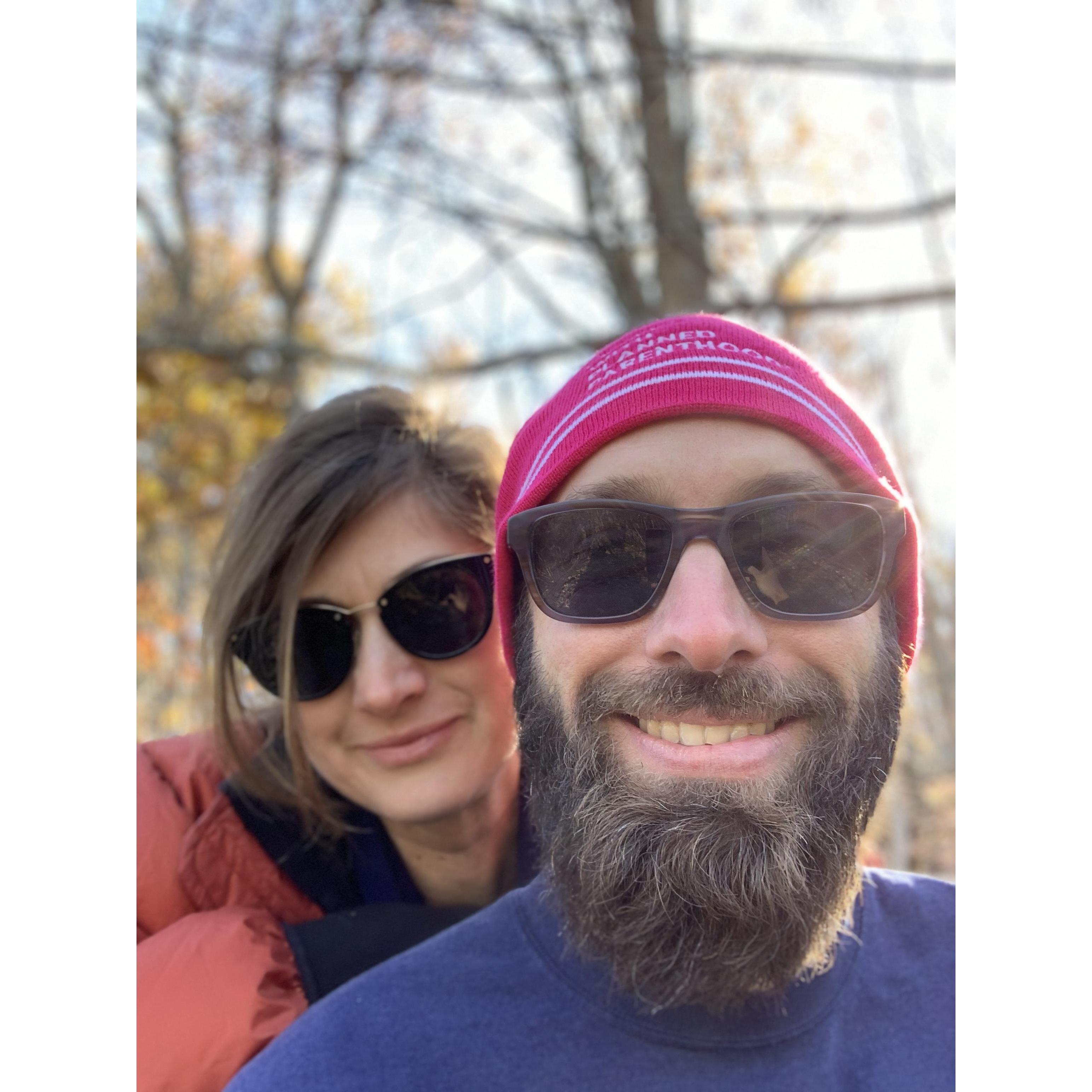 Hiking in Shenandoah National Park