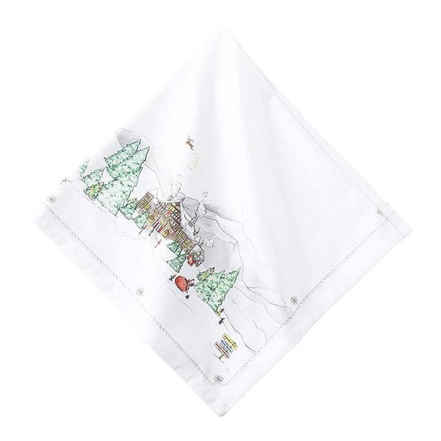 Juliska Berry & Thread North Pole 22" 100% Cotton Sateen Napkin