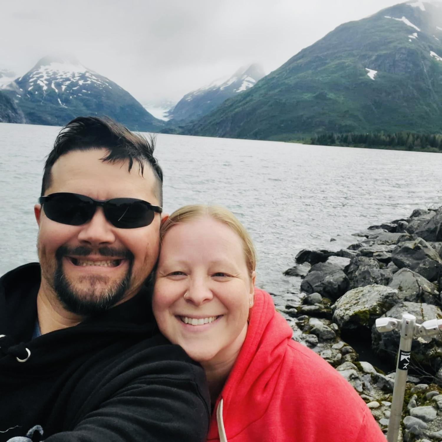 Snuggling at Portage Glacier | August, 2024
