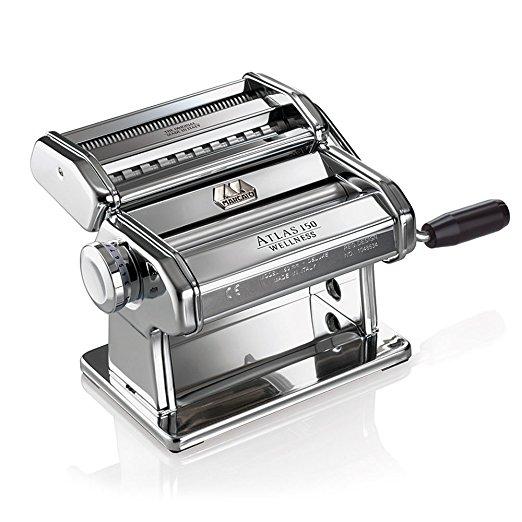 Marcato Atlas Pasta Machine, Made in Italy, Stainless Steel
