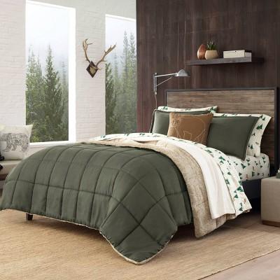 Eddie Bauer Full/Queen Sherwood Comforter Set Green