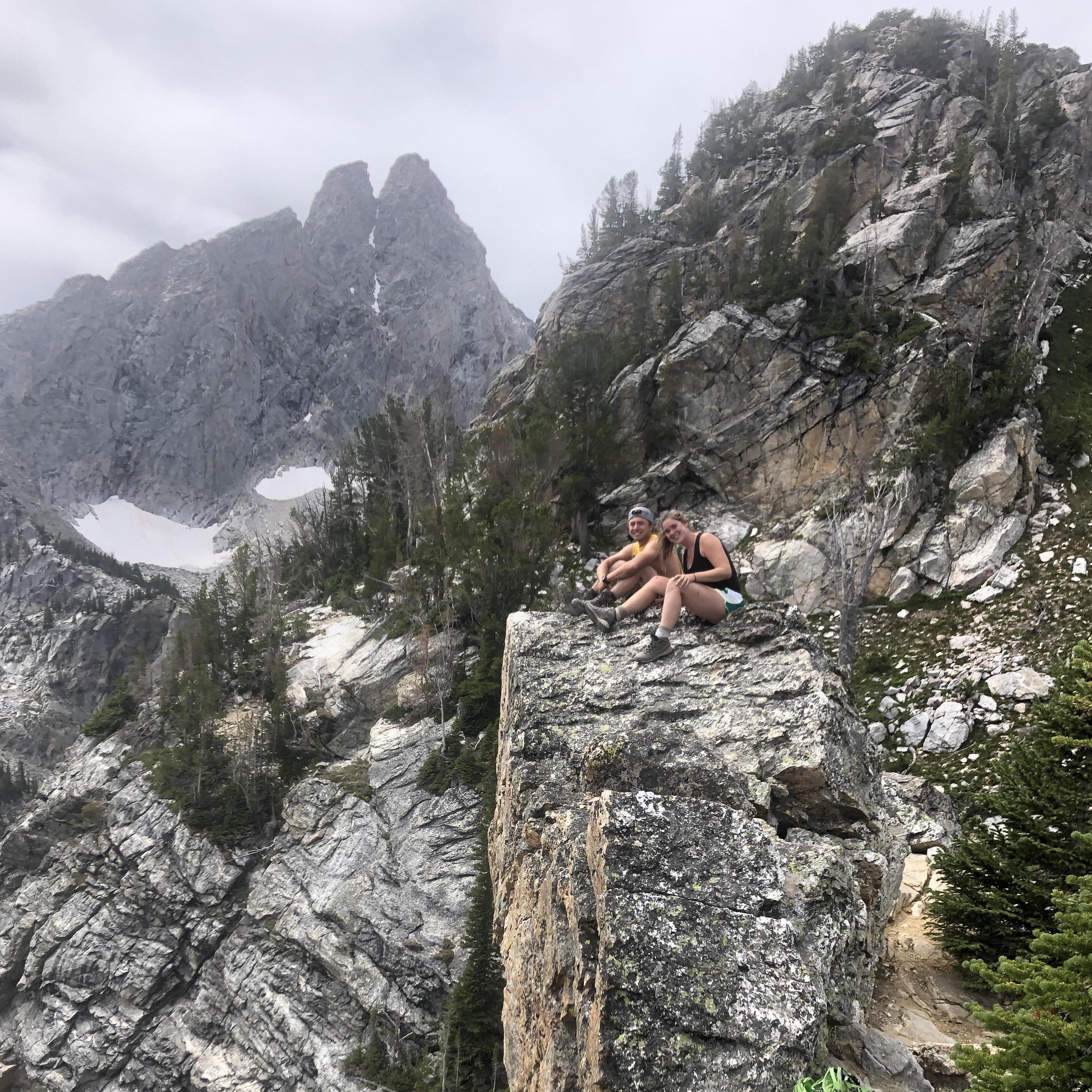 This was the first of many trips to the Tetons! One of our favorite hiking spots for a weekend!