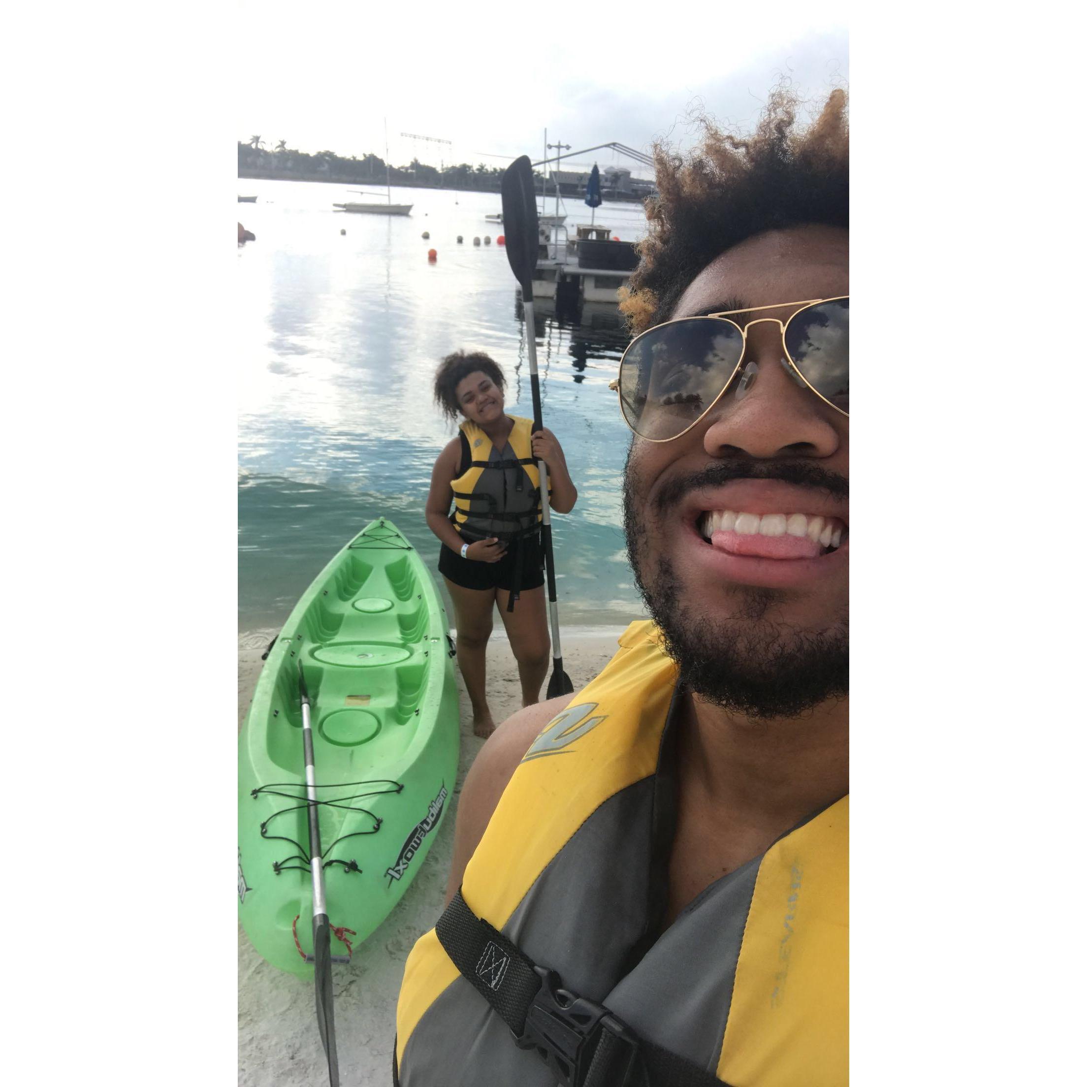 Canoeing