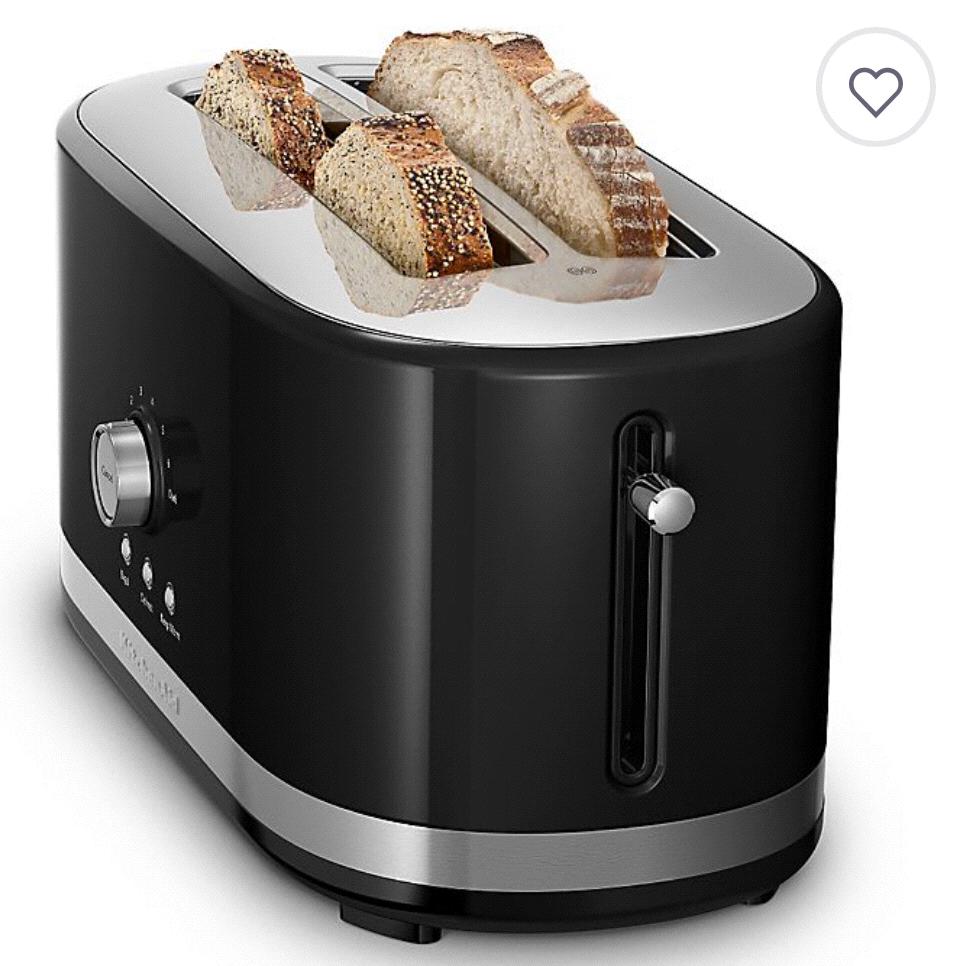 KitchenAid® 4-Slice Long Slot Toaster with High Lift Lever