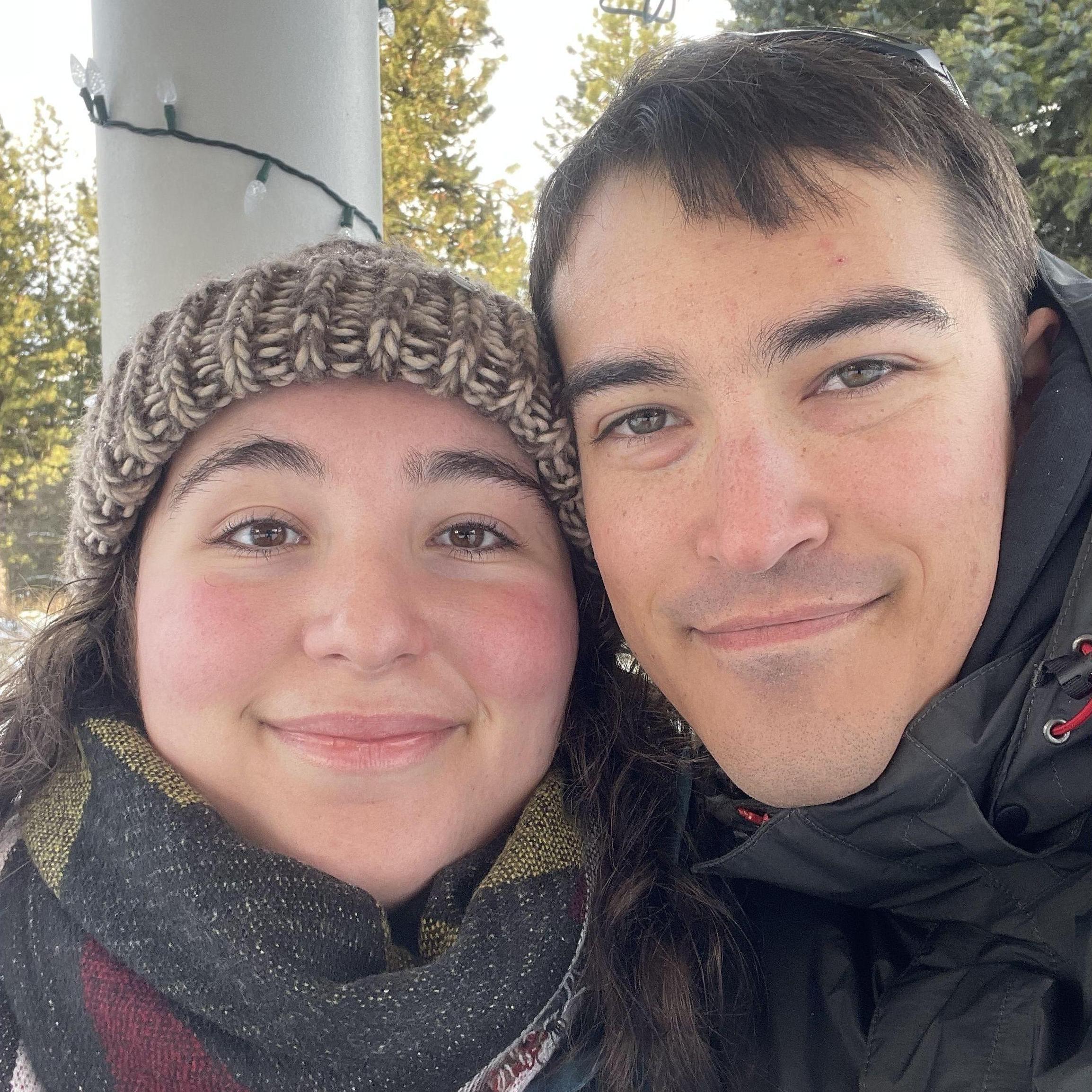 Where we got engaged a year before we got engaged.