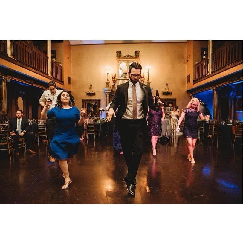 Doing what we do best-- impressing everyone on the dance floor!