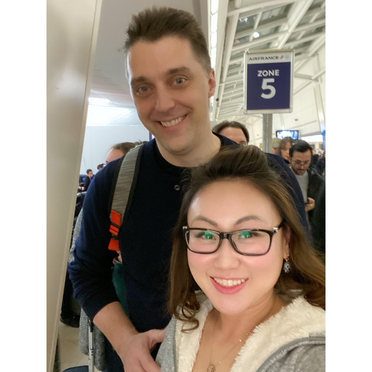 Our first international travel.  Off to Morocco!