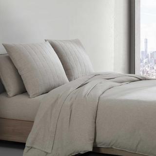 Melange Cotton Euro Sham, Set of 2