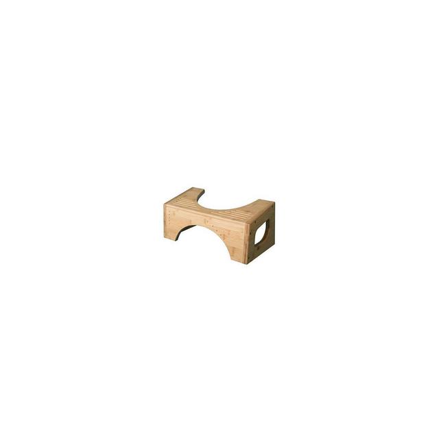 7"/9" Two in One Bamboo Toilet Step Stool Brown - Squatty Potty