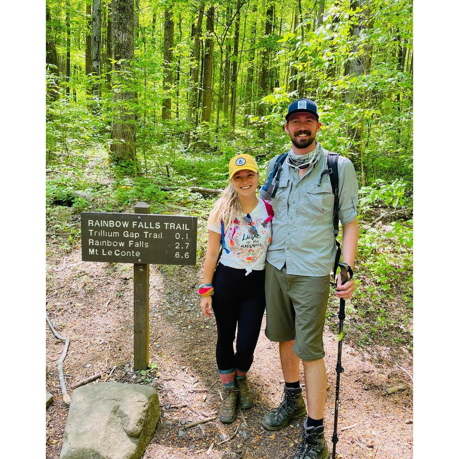 Our favorite past time - hiking!