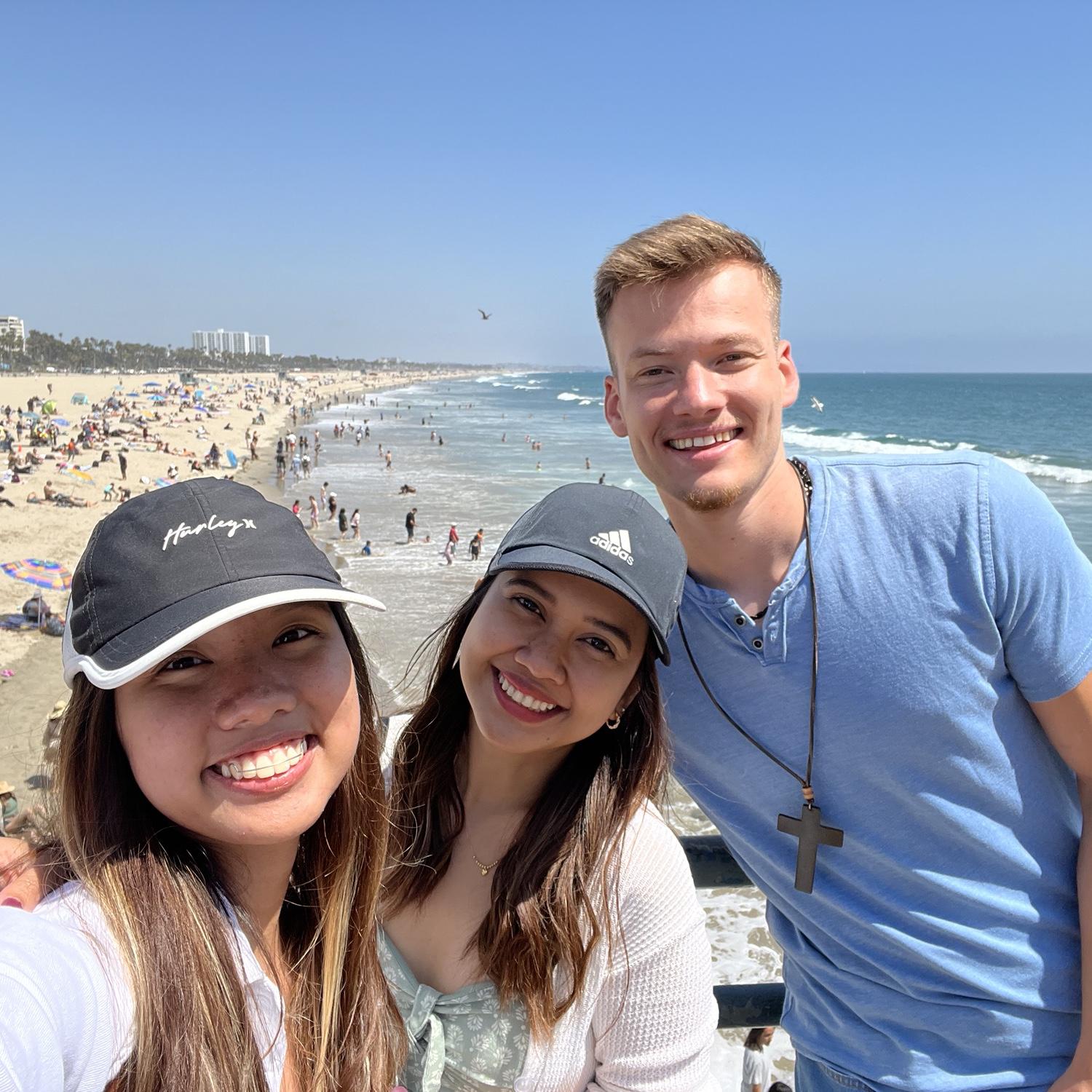 with our favorite 3rd wheel - Maricar