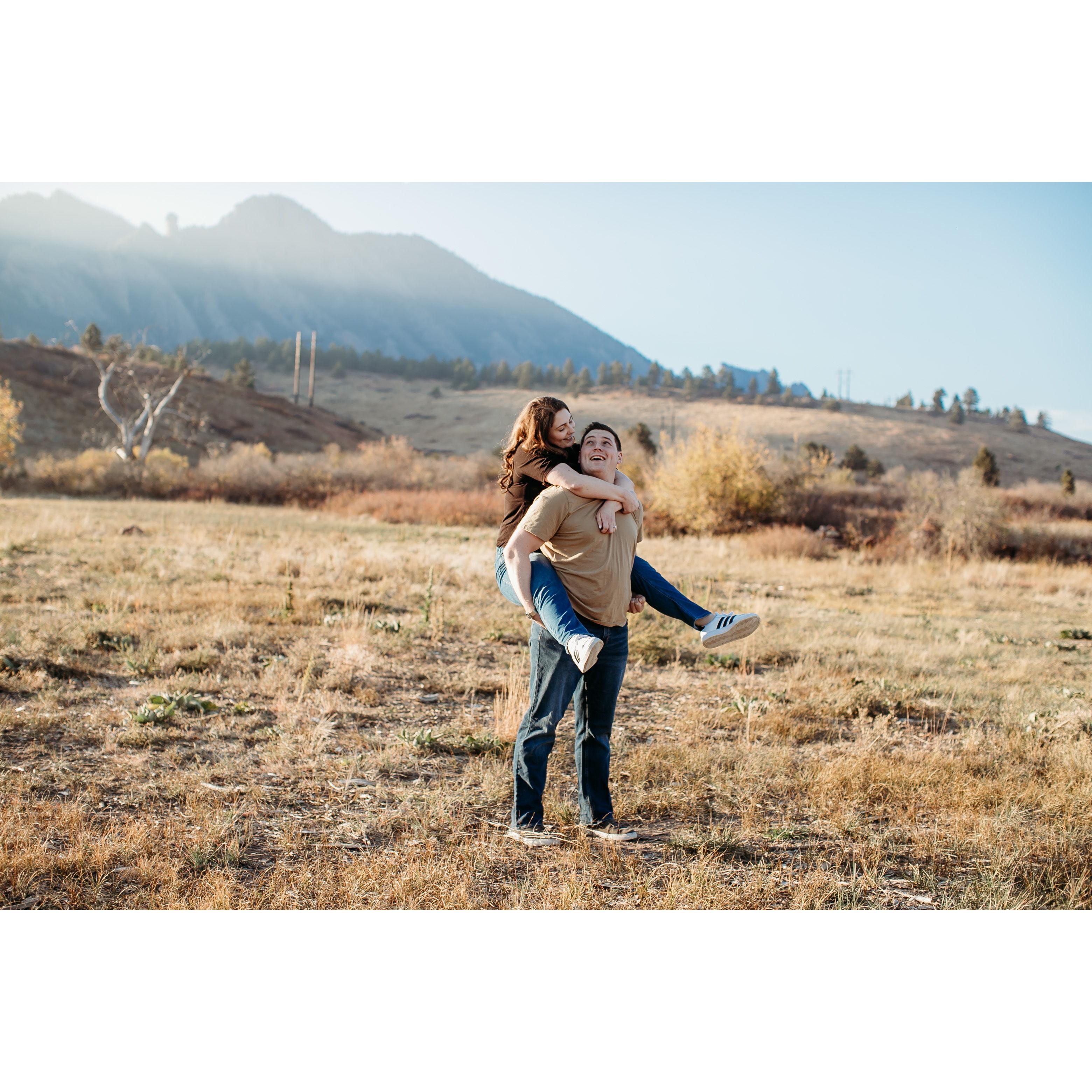 Engagement photos - Boulder, 2023