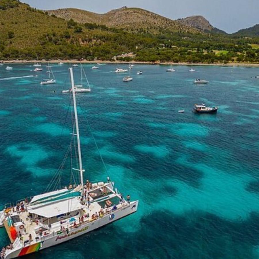 Boat Trip On Our Honeymoon in Majorca