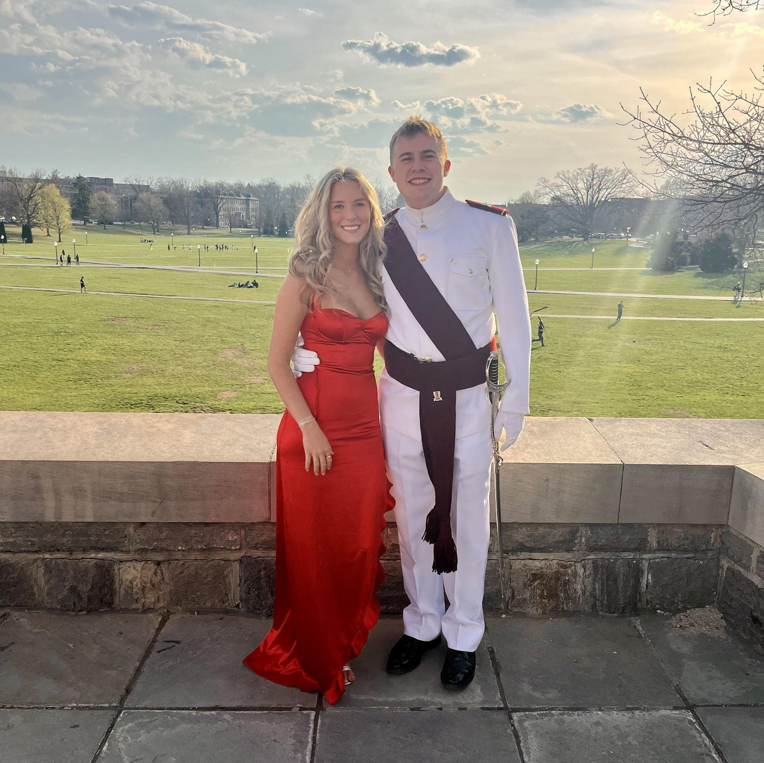Junior year ring dance for Tanner!