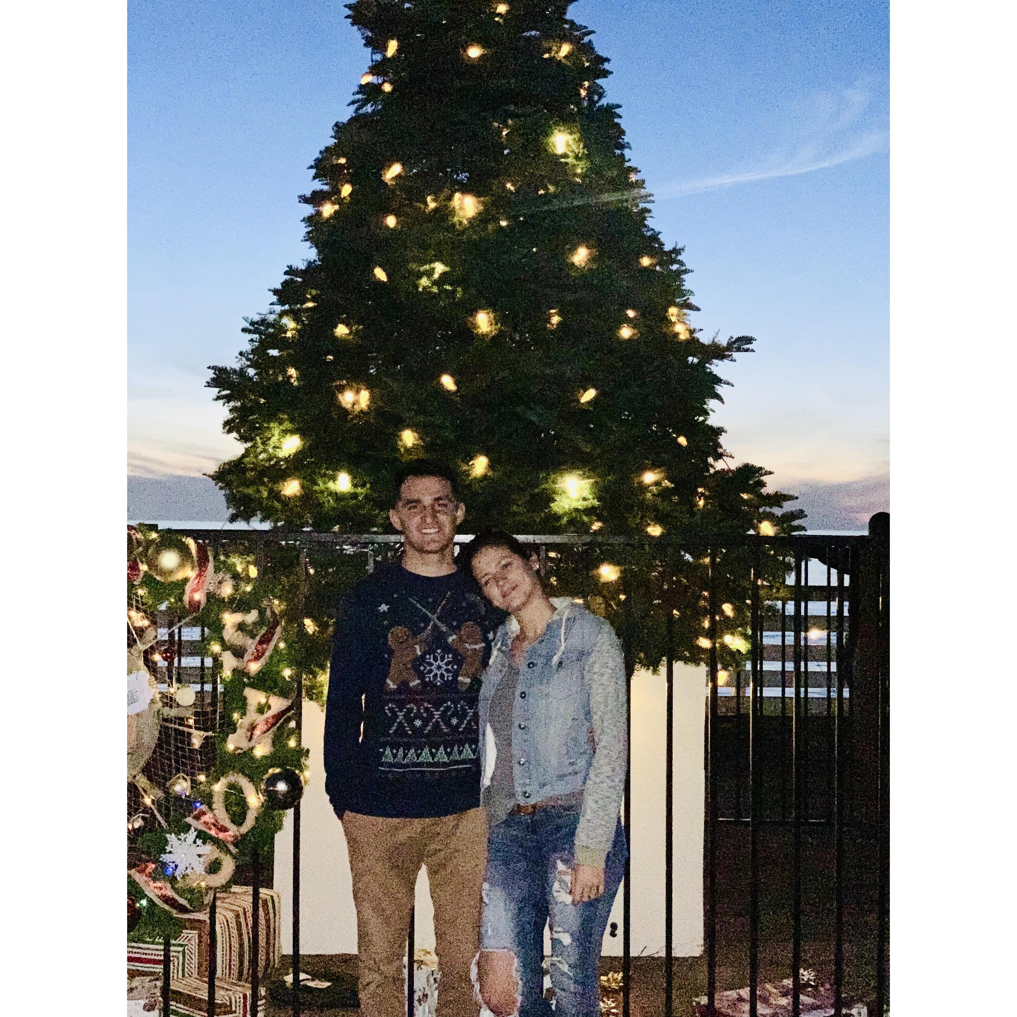 We said "I love you" for the very first time this night after dancing together down the pier. Bonus points if you can guess what song we sang to each other that night.