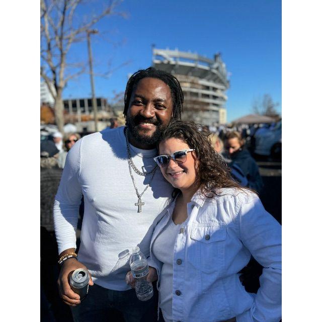 A rare parent's day out at the Ohio State/Penn State tailgate.