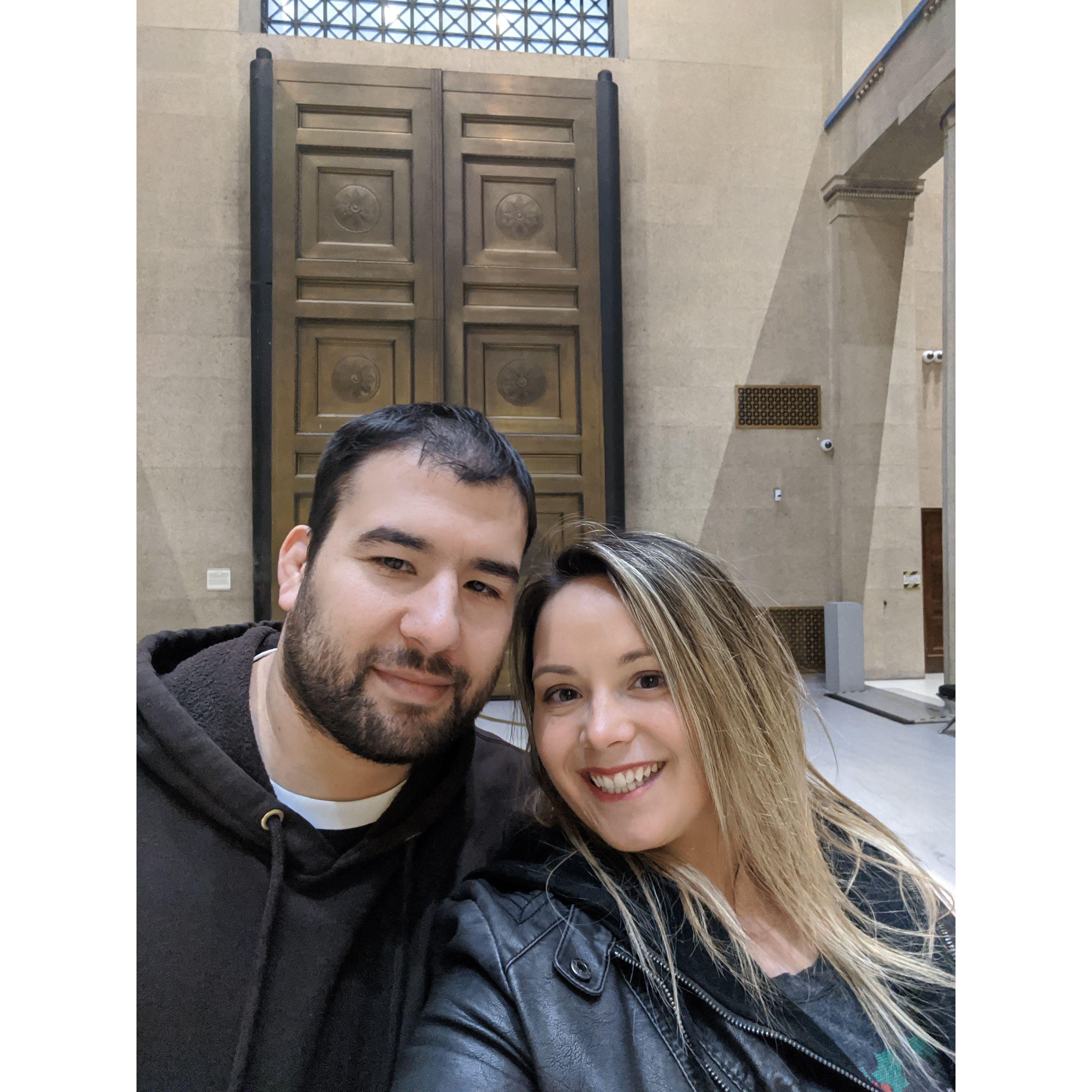 Our first trip together in Nashville.