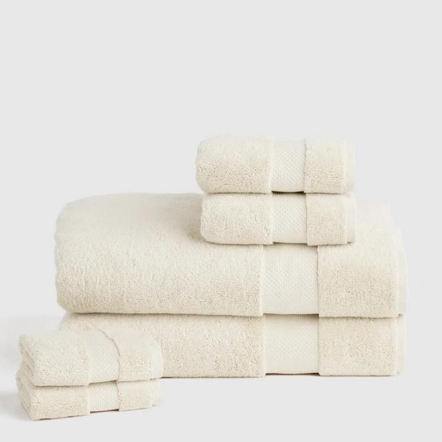 Ivory Turkish Ultra Luxe Plush Bath Sheet Bundle