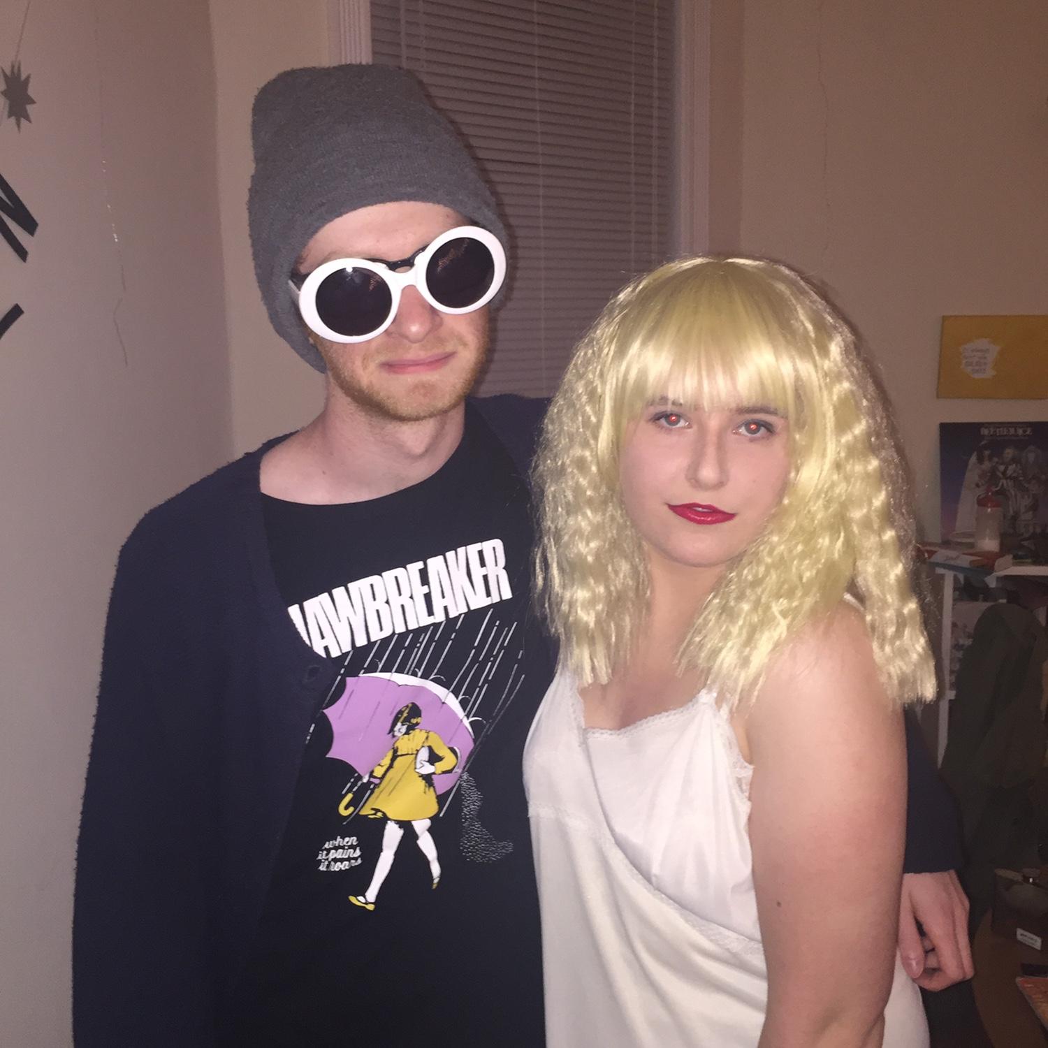 Kurt and Courtney Halloween 🦇