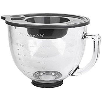 KitchenAid 5-Quart Stand Mixer Glass Bowl Ocean Drive 