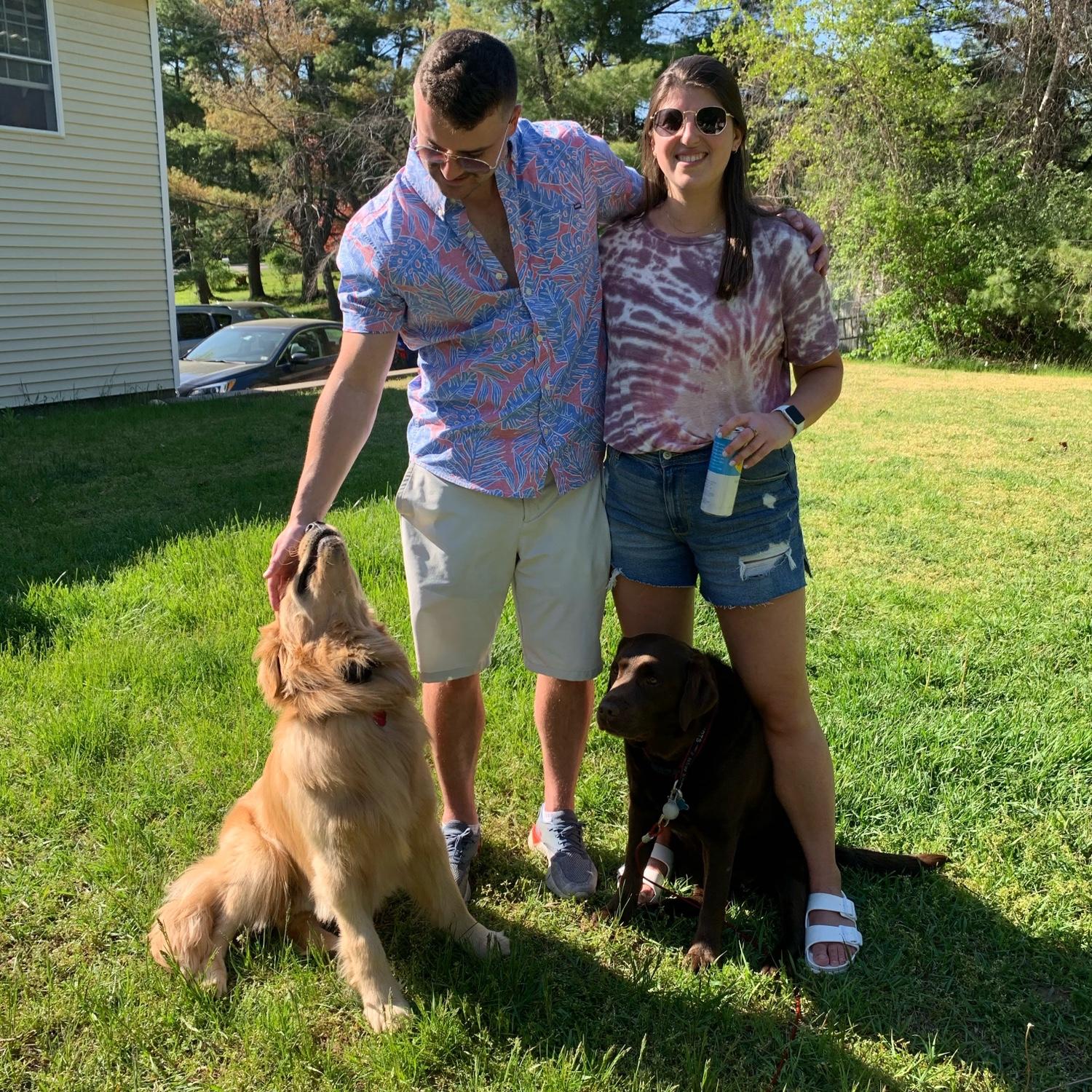 The picture that inspired us to adopt a dog
